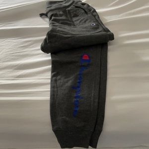 Dark grey champion joggers